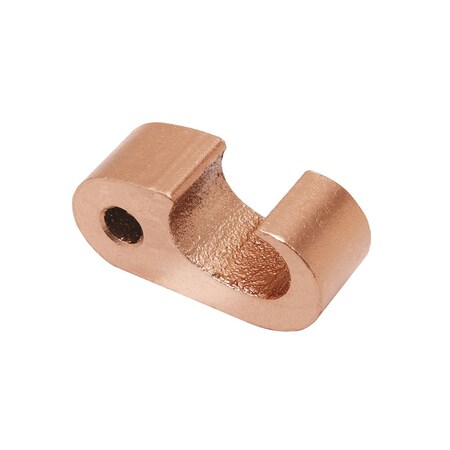 Burndy Cu Compression Ground Rod Connector, 250- 500 kcmil , 5/8" to 3/4" Rod YGHP34C26